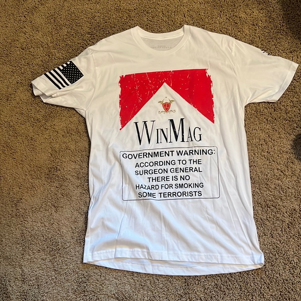 Grunt style shirt, L white